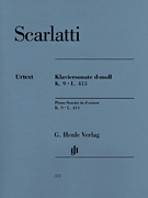 cover for Piano Sonata in D minor, K. 9, L. 413
