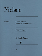 cover for Canto Serioso for Horn and Piano