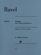 cover for Tzigane for Violin And Piano