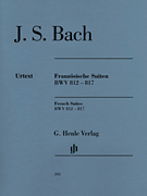 cover for French Suites BWV 812-817