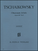 cover for Chanson Triste Op. 40, No. 2