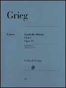 cover for Lyric Pieces, Volume I Op. 12