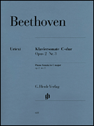 cover for Piano Sonata No. 3 in C Major Op. 2, No. 3