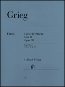 cover for Lyric Pieces, Volume II Op. 38