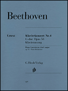 cover for Concerto for Piano and Orchestra G Major Op. 58, No. 4