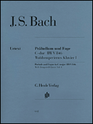 cover for Prelude and Fugue C Major BWV 846 from The Well-Tempered Clavier Part I