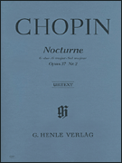cover for Nocturne in G Major Op. 37