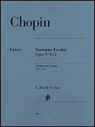cover for Nocturne in E Flat Major Op. 9