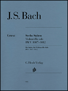 cover for 6 Suites for Violoncello Solo BWV 1007-1012