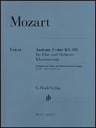 cover for Andante for Flute and Orchestra C Major, K. 315