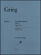 cover for Lyric Pieces, Volume V Op. 54