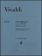 cover for Concerto for Flautino (Recorder/Flute) and Orchestra in C Major, Op. 44, 11 RV 443