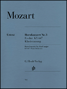 cover for Concerto for Horn and Orchestra No. 3 in E-Flat Major, K.447