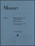 cover for Concerto No. 2 in D Major K211