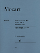 cover for Concerto No. 1 in B Flat Major K207