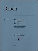 cover for Violin Concerto in G Minor Op. 26