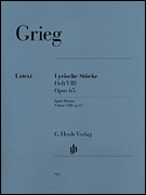 cover for Lyric Pieces, Volume VIII Op. 65