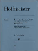 cover for Concerto No. 1 for Double Bass and Orchestra with Violin Obbligato