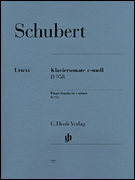 cover for Piano Sonata C minor D 958