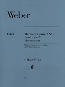 cover for Clarinet Concerto No. 1 in F minor, Op. 73