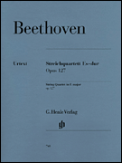 cover for String Quartet E Flat Major Op. 127