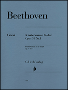 cover for Piano Sonata No. 16 in G Major Op. 31