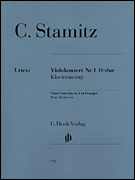 cover for Viola Concerto No. 1 D Major
