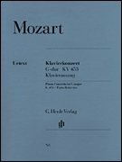 cover for Concerto for Piano and Orchestra G Major K.453