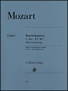 cover for Concerto for Piano and Orchestra C Major K.467