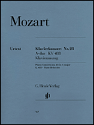 cover for Concerto for Piano and Orchestra A Major K.488