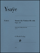 cover for Sonata for Violoncello Solo Op. 28