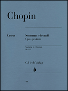 cover for Nocturne in C Sharp minor Op. Posth.