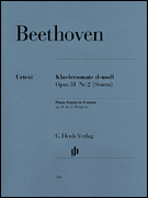 cover for Piano Sonata No. 17 in D Minor Op. 31