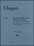cover for Polonaise Brillante C Major Op. 3 and Duo Concertant E Major