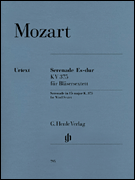 cover for Serenade in E-flat Major, K. 375