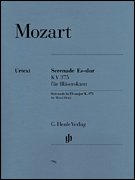 cover for Serenade in E-flat Major,  K. 375
