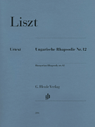 cover for Hungarian Rhapsody No. 12