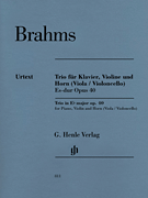 cover for Horn Trio in E-flat Major, Op. 40