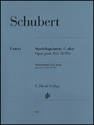 cover for String Quintet C Major Op. Posth. 163 D 956