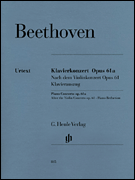 cover for Piano Concerto D Major Op. 61a After the Violin Concerto