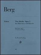cover for Four Pieces, Op. 5