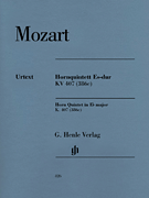cover for Horn Quintet in E-flat Major K. 407 (386c)