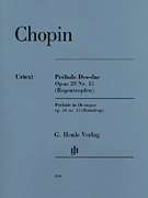 cover for Prelude in D-flat Major Op. 28, No. 15 (Raindrop)