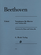 cover for Variations for Piano and Violoncello