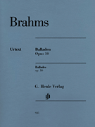 cover for Ballades, Op. 10