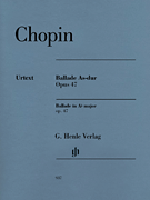 cover for Ballade in A-flat Major, Op. 47