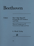 cover for Trio in C Major, Op. 87