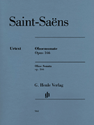 cover for Oboe Sonata, Op. 166