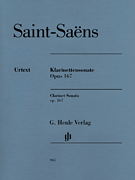 cover for Clarinet Sonata, Op. 167