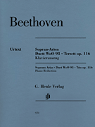 cover for Soprano Arias · Duet WoO 93 · Trio, Op. 116